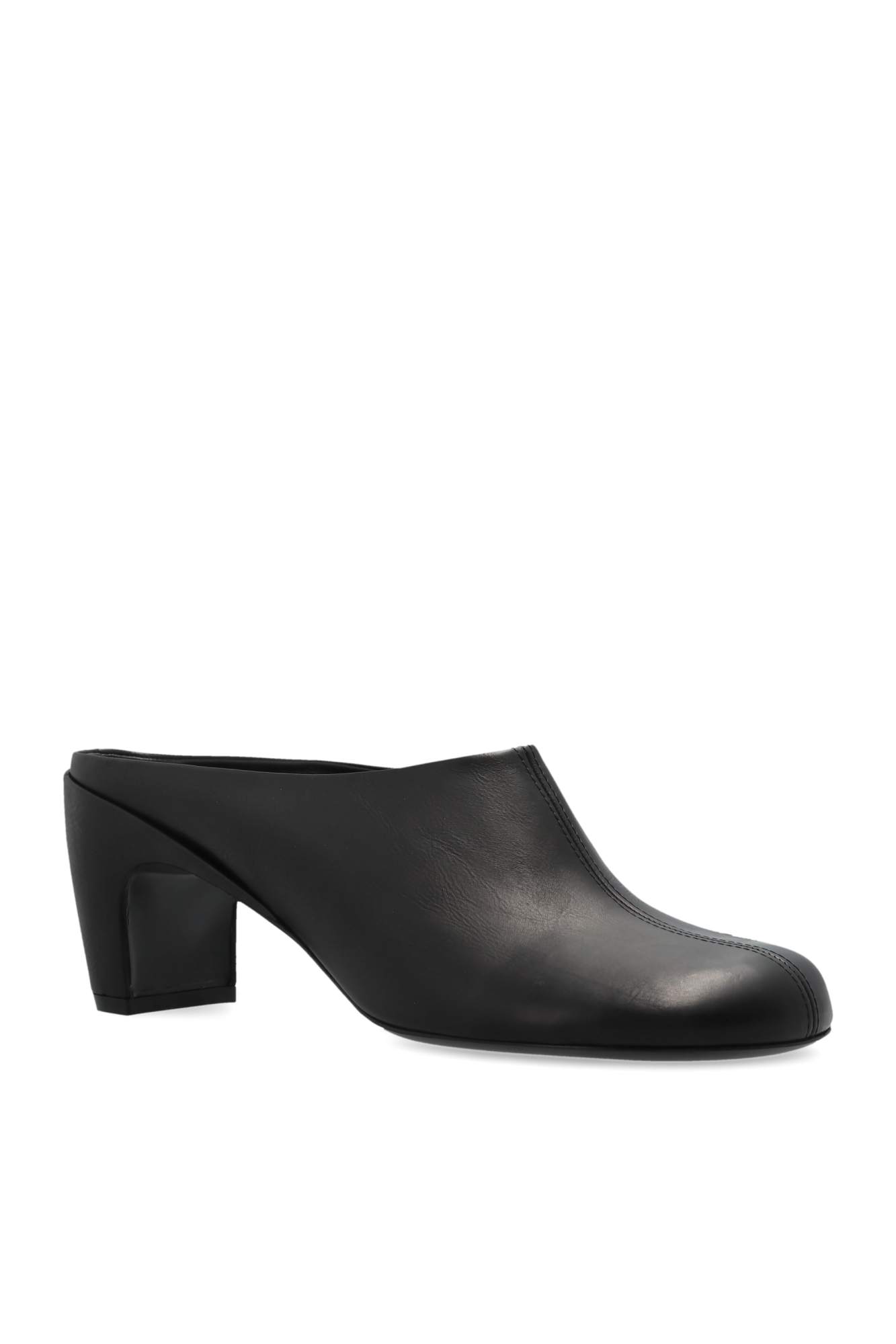 Dries Van Noten Leather heeled mules | Women's | Vitkac